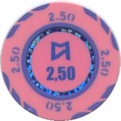 casinos del mar pullmantur 2,50 chip rev