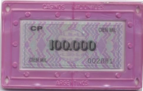 casinos nacionales argentina 100000 placa anv