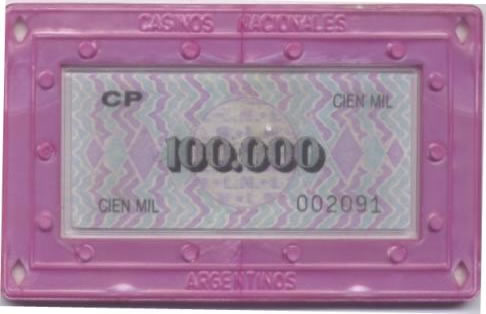 casinos nacionales argentina 100000 placa rev