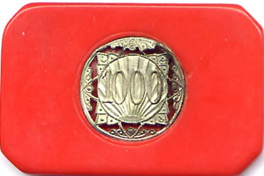 casino elysée palace vichy FF 1000 plaque 1 anv