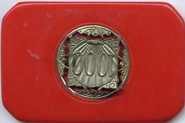 casino elysée palace vichy FF 1000 plaque 1 rev