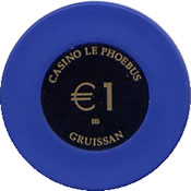 casino le phoebus gruissan € 1 chip 1