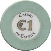 casino de cayeux 1 € chip anv