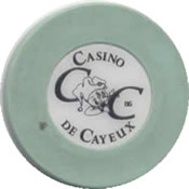 casino de cayeux 1 € chip rev