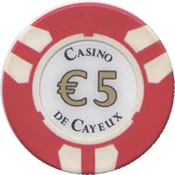 casino de cayeux 5 € chip anv