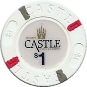casino castle trump nj $ 1 chip 1 anv=rev