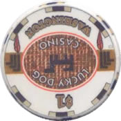 casino lucky dog Shelton WA $1 chip rev