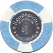 casino rendezvous LV $1 chip anv