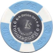 casino rendezvous LV $1 chip rev