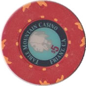 casino table mountain frant $ 5 chip rev