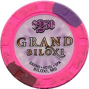 casino grand biloxi ms $ 2,50 chip 1 anv=rev