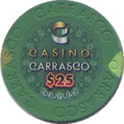 casino carrasco $25 chip anv