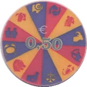 Casino Hit Perla Nova Gorica, Eslovenia 0,50€ chip avn