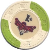 casino alton belle argosyIL $ 1 chip rev