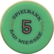 casino bad wiessee 5 DM jeton anv