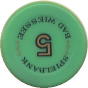 casino bad wiessee 5 DM jeton rev