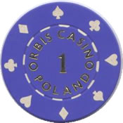 casino orbis poland € 1 chip anv