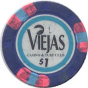 casino viejas alpine CA $1 chip anv