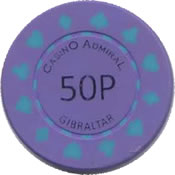 casino admiral gb P 50 chip anv