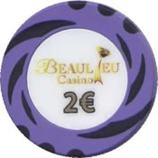 casino beaulieu 2 € chip1 rev