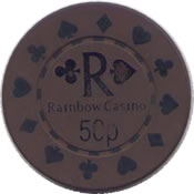 casino rainbow birminghan 50p chip anv