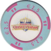 casinos american chance € 2,5 chip rev